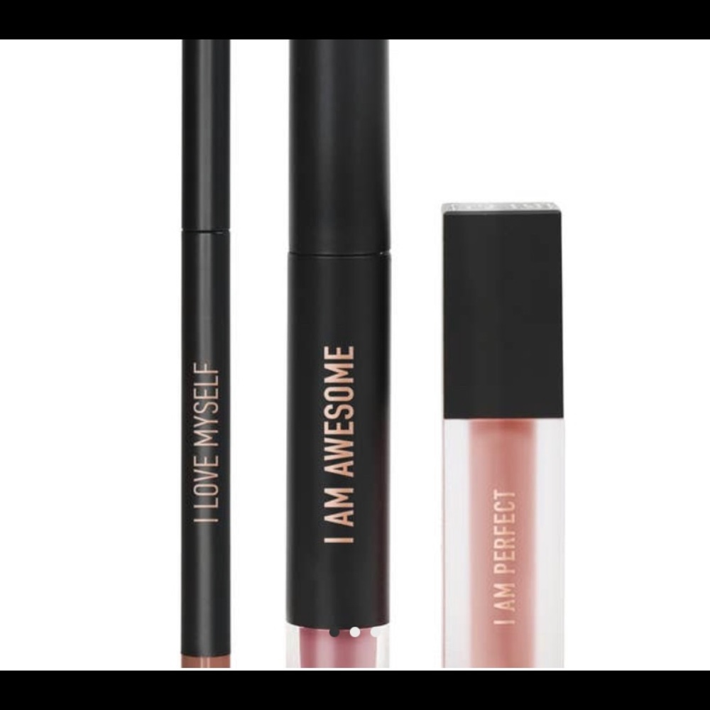 I am awesome 3 piece lip kit